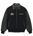 画像1: WACKO MARIA / LEATHER VARSITY JACKET (1)