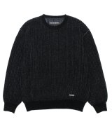 WACKO MARIA / GLITTER KNIT SWEATER (BLUE)