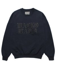WACKO MARIA / HEAVY WEIGHT CREW NECK SWEAT SHIRT (NAVY)