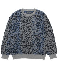 WACKO MARIA / LEOPARD MOHAIR JACQUARD KNIT SWEATER