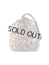 WACKO MARIA /  LEOPARD DRAWSTRING BAG