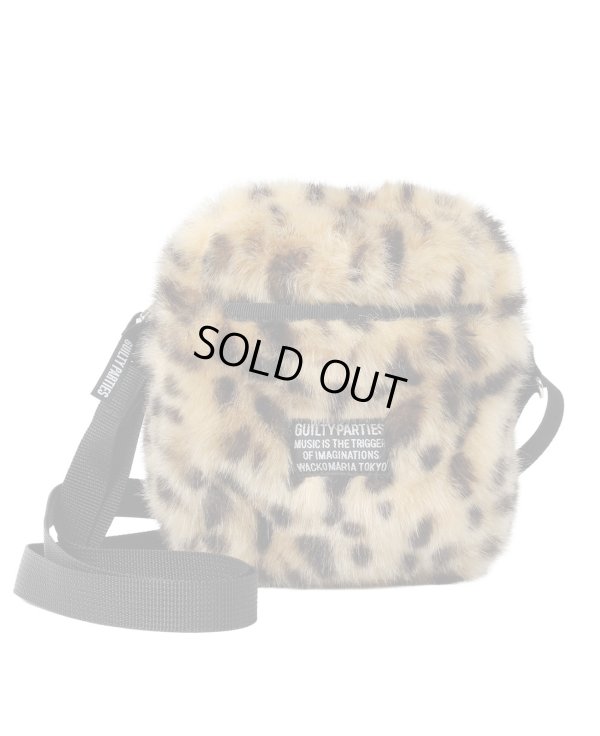 画像1: WACKO MARIA / SPEAK EASY / LEOPARD FAUX FUR SHOULDER MINI BAG