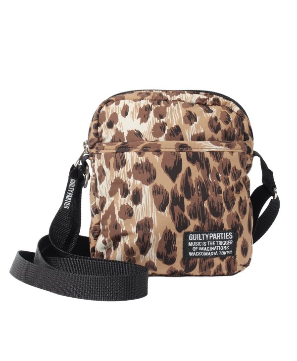 画像1: WACKO MARIA / SPEAK EASY / LEOPARD SHOULDER MINI BAG