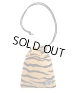 WACKO MARIA / TIGER VELVET DRAWSTRING BAG