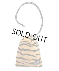 WACKO MARIA / TIGER VELVET DRAWSTRING BAG