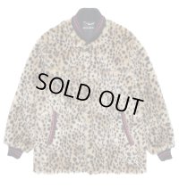 WACKO MARIA / LEOPARD FAUX FUR CAR CLUB JACKET