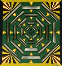 LEEHEYGE / SPIDER DECO GREEN