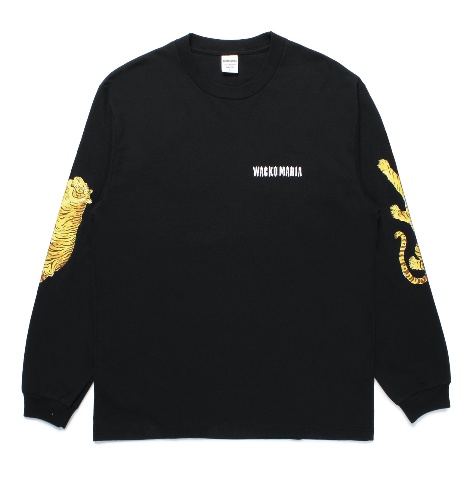 WACKO MARIA / TIM LEHI / WASHED HEAVY WEIGHT LONG SLEEVE T-SHIRT