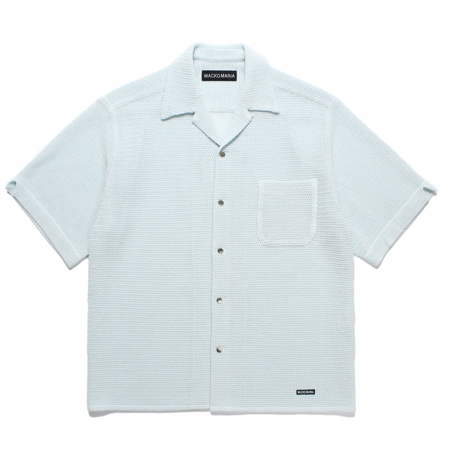 WACKO MARIA / SUMMER KNIT OPEN COLLAR SHIRT