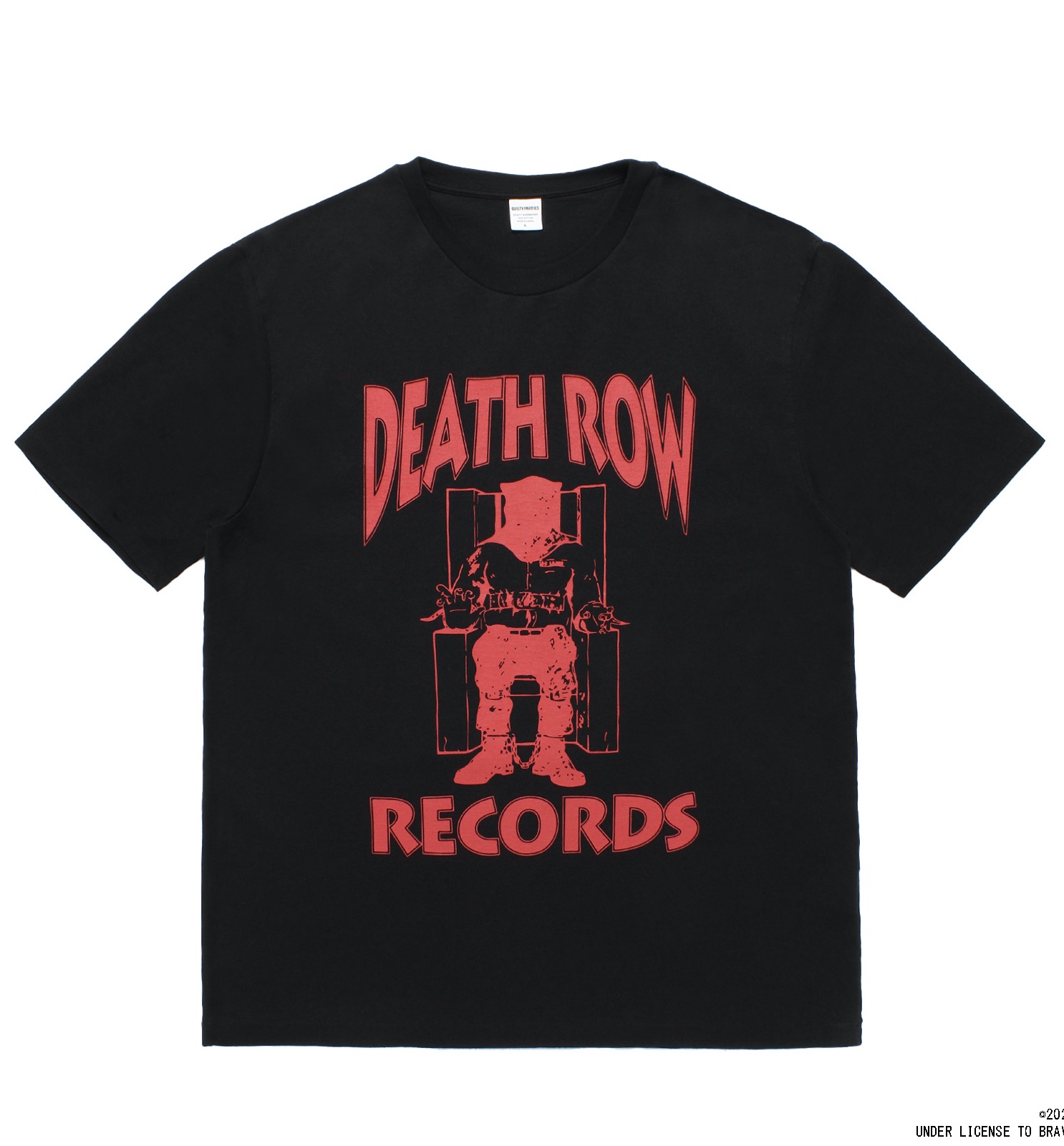 WACKO MARIA / DEATH ROW RECORDS / WASHED HEAVY WEIGHT T-SHIRT
