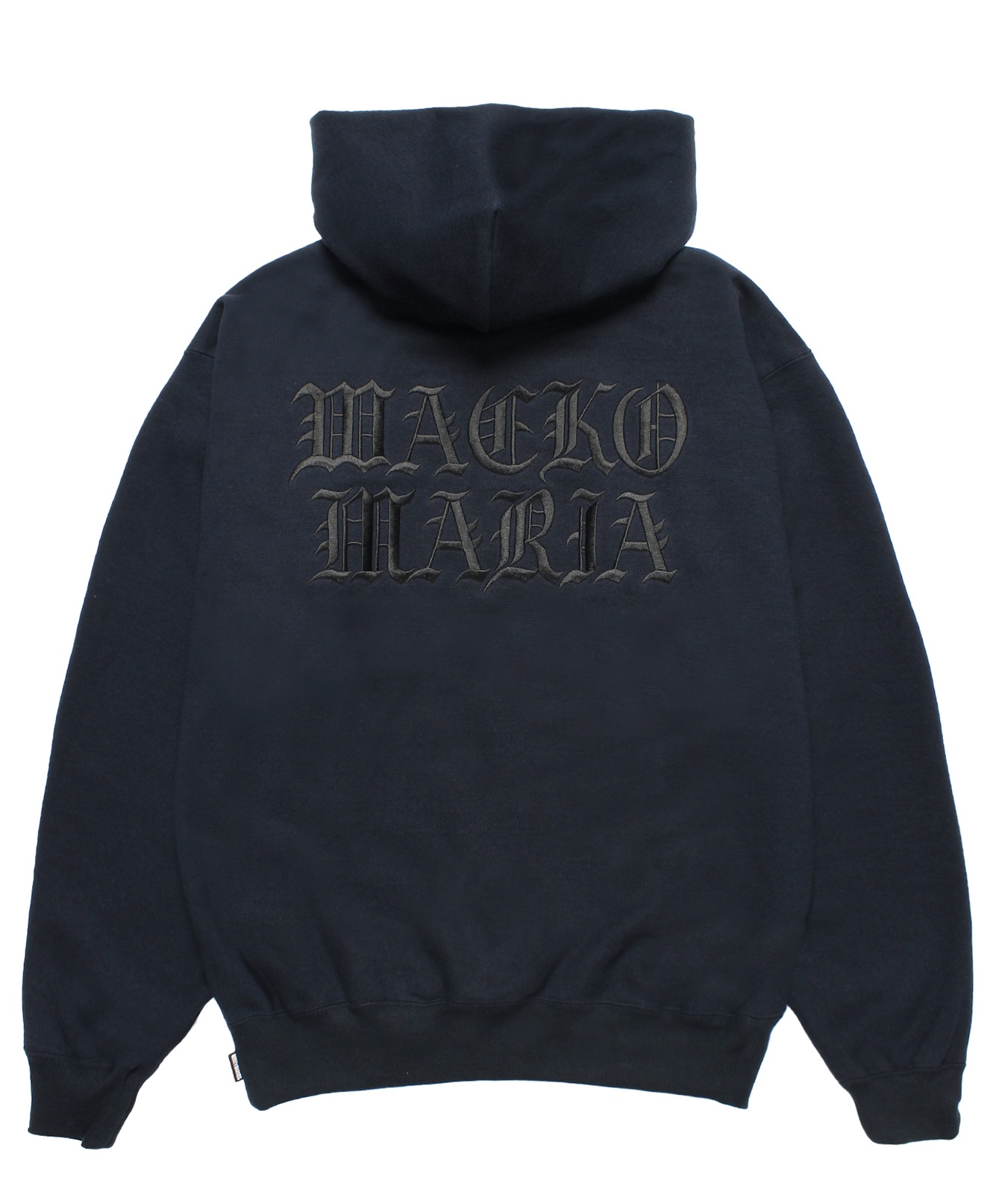 WACKO MARIA / HEAVY WEIGHT HOODED SWEAT SHIRT (NAVY)