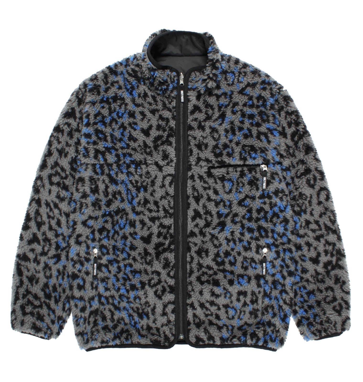 WACKO MARIA / REVERSIBLE LEOPARD BOA FLEECE JACKET