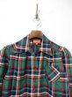 画像2: LADIES / Freddies of Pinewood Green Plaid Work Blouse (2)