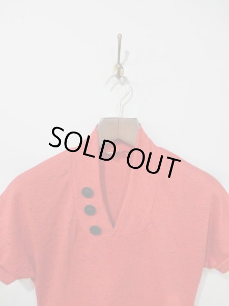 画像2: LADIES / Freddies of Pinewood / Red Button Top (2)