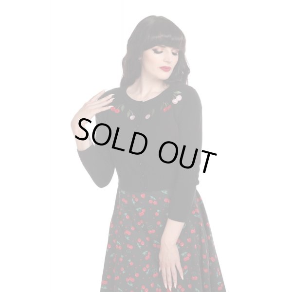 画像4: COLLECTIF / JESSIE CHARMING CHERRY CARDIGAN (4)