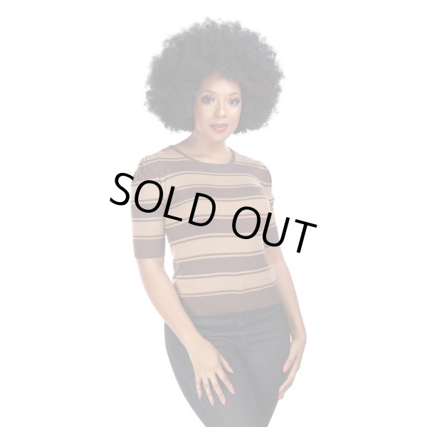 画像3: COLLECTIF / CHRISSIE BEETLE STRIPE JUMPER (3)