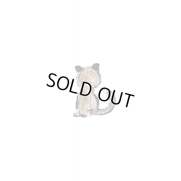 画像2: COLLECTIF / BLACK KITTY BROOCH (2)