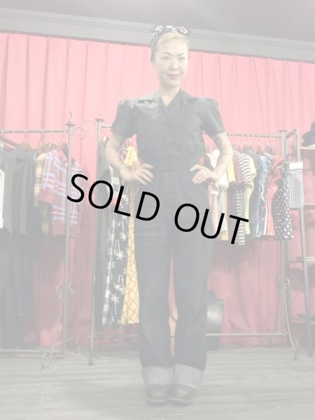 画像6: LADIES / Freddies of Pinewood / Black Work Blouse (6)