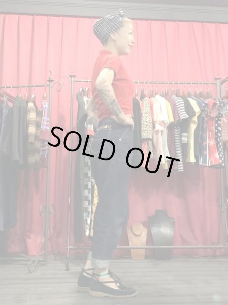 画像8: LADIES / Freddies of Pinewood / Red Button Top (8)