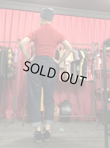 画像9: LADIES / Freddies of Pinewood / Red Button Top (9)