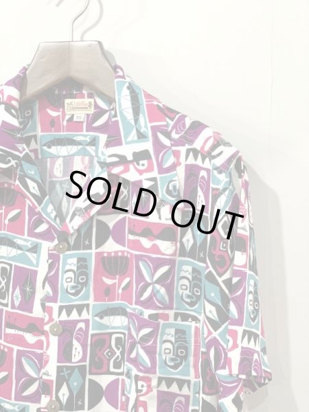 画像2: Mookiesato Hawaiian shirts "South islands" (2)