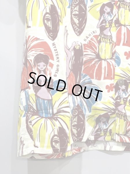 画像4: Mookiesato Hawaiian shirts "Mystery Girls" (4)