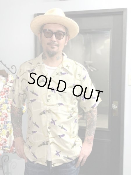 画像6: Mookiesato Hawaiian shirts "Rockets" (6)