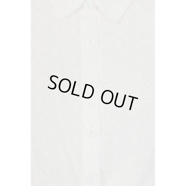 画像3: COLLECTIF / SAMMY BRODERIE ANGLAISE TIE BLOUSE (3)