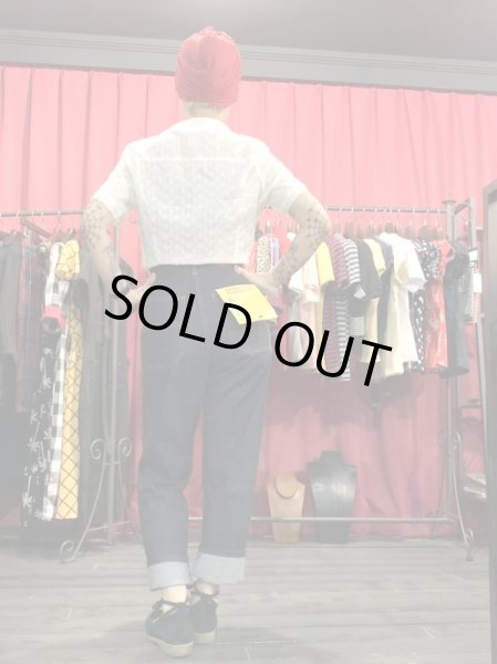 画像8: COLLECTIF / SAMMY BRODERIE ANGLAISE TIE BLOUSE (8)