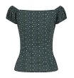 画像2: COLLECTIF / DOLORES POLKA DOT TOP (2)