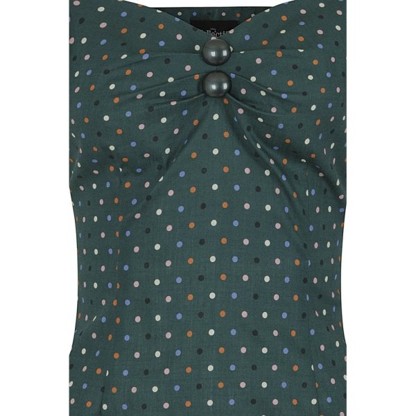 画像3: COLLECTIF / DOLORES POLKA DOT TOP (3)