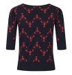 画像2: COLLECTIF / CHRISSIE LOBSTER KNITTED TOP (2)