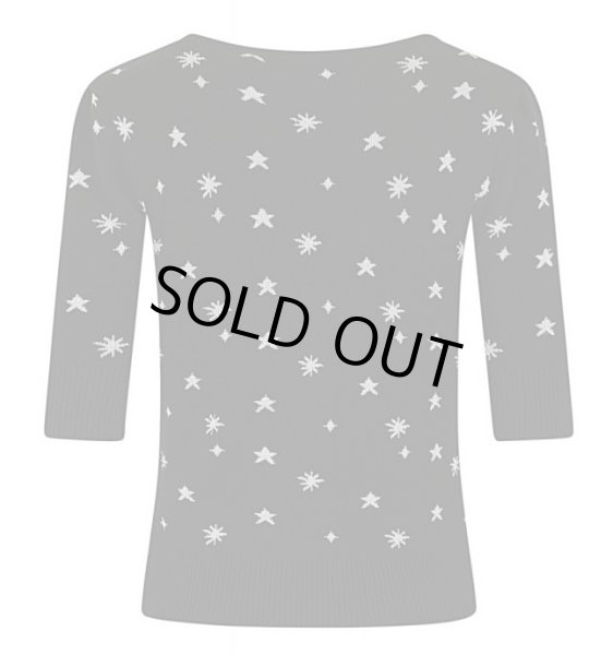 画像2: COLLECTIF / CHRISSIE NIGHT SKY KNITTED TOP (2)