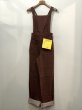 画像1: Freddies of Pinewood / Brown Home Companion Dungarees (1)