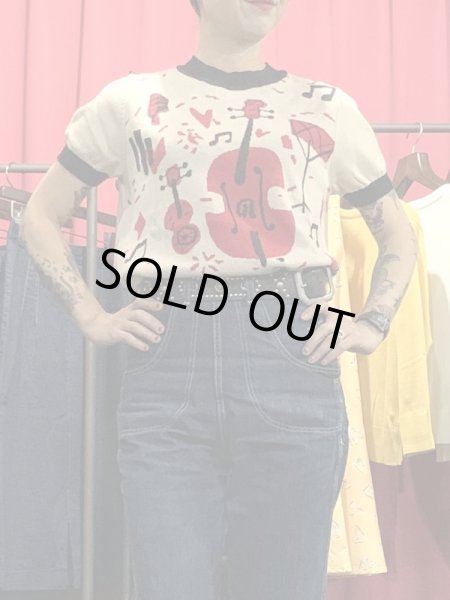 画像7: COLLECTIF / JAZZ SOUND KNITTED TOP (7)