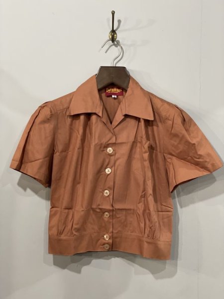 画像1: Freddies of Pinewood / Rust Work Blouse (1)