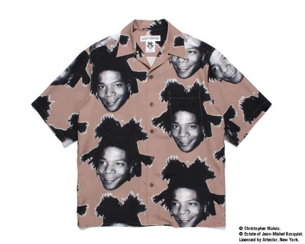 画像1: WACKO MARIA / JEAN-MICHEL BASQUIAT / HAWAIIAN SHIRT (1)