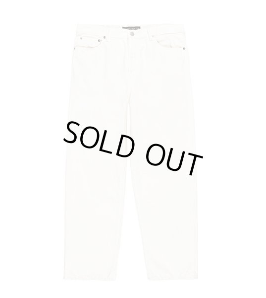 画像1: WACKO MARIA / DENIM PANTS (WHITE) (1)