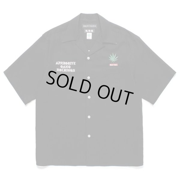 画像1: WACKO MARIA /  舐達麻 / HIGH TIMES / 50'S OPEN COLLAR SHIRT (1)