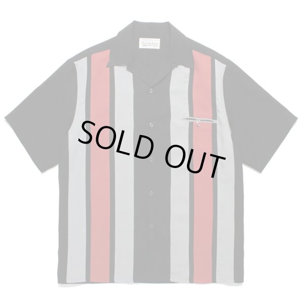 画像1: WACKO MARIA / SWITCHING 50'S OPEN COLLAR SHIRT (1)