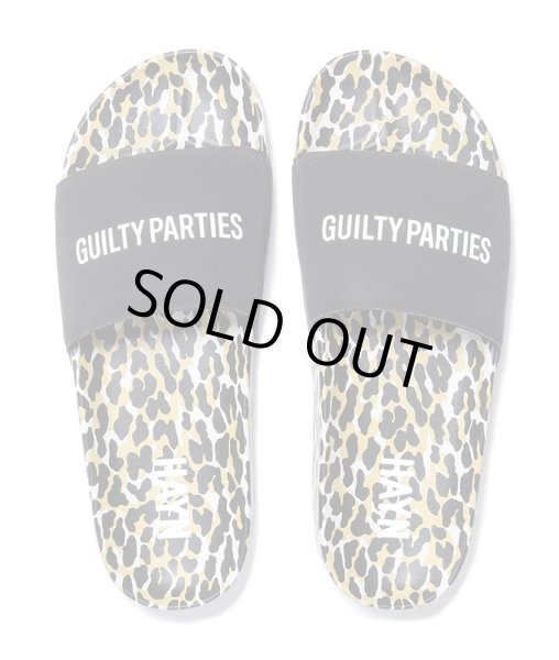 画像1: WACKO MARIA /  LEOPARD SHOWER SANDALS (1)