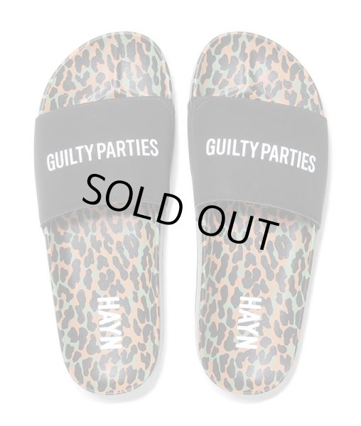 画像1: WACKO MARIA /  LEOPARD SHOWER SANDALS (1)