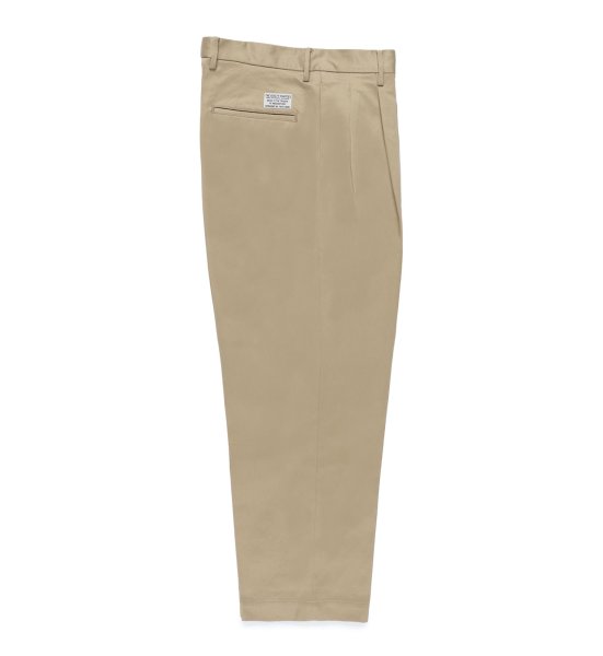 画像1: WACKO MARIA / DOUBLE PLEATED CHINO TROUSERS (1)