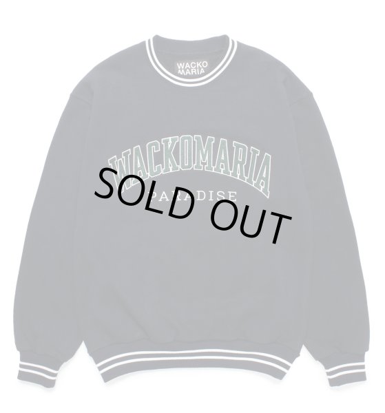 画像1: WACKO MARIA /  HEAVY WEIGHT SWEAT SHIRT (NAVY) (1)