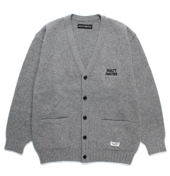 画像1: WACKO MARIA / CLASSIC KNIT CARDIGAN (1)