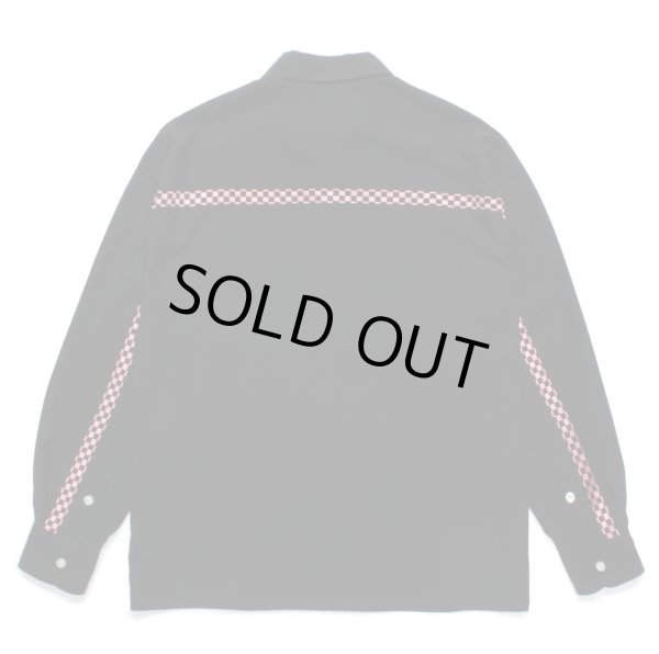 画像2: WACKO MARIA /  SWITCHING 50'S OPEN COLLAR SHIRT (2)