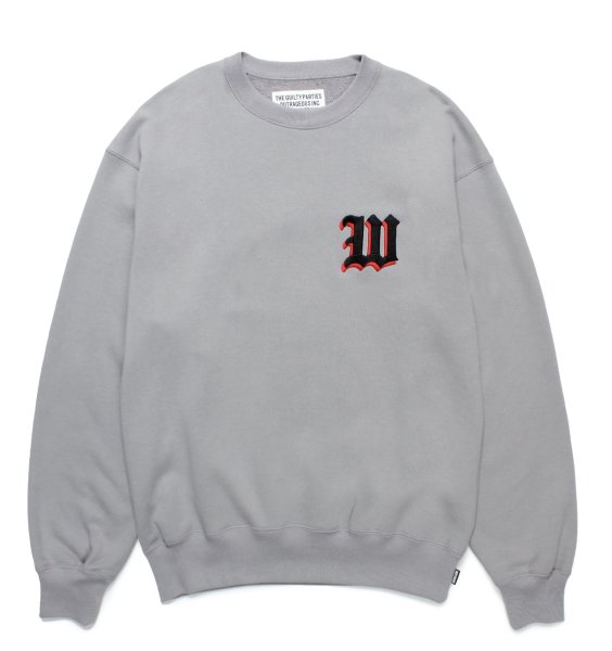 画像1: WACKO MARIA / MIDDLE WEIGHT CREW NECK SWEAT SHIRT ( TYPE-2 ) (1)