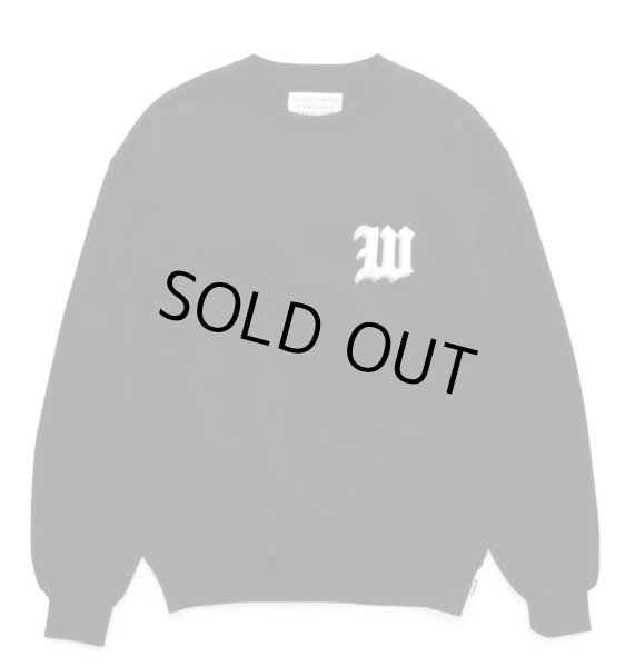 画像1: WACKO MARIA / MIDDLE WEIGHT CREW NECK SWEAT SHIRT ( TYPE-2 ) (1)