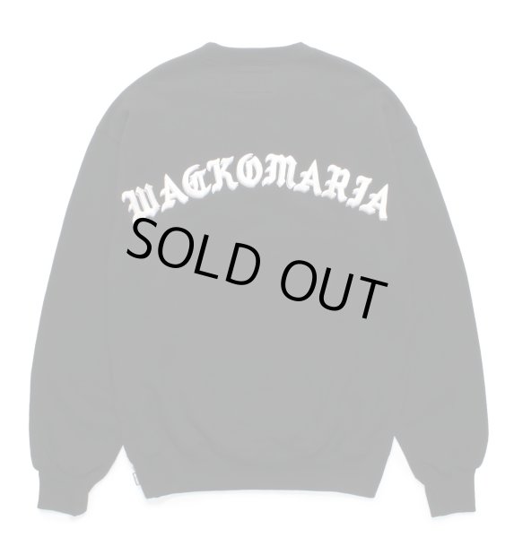 画像2: WACKO MARIA / MIDDLE WEIGHT CREW NECK SWEAT SHIRT ( TYPE-2 ) (2)