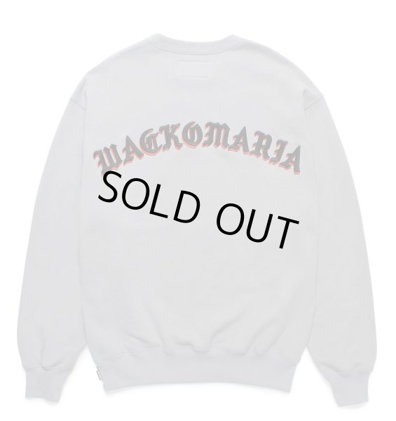 画像2: WACKO MARIA / MIDDLE WEIGHT CREW NECK SWEAT SHIRT ( TYPE-2 ) (2)